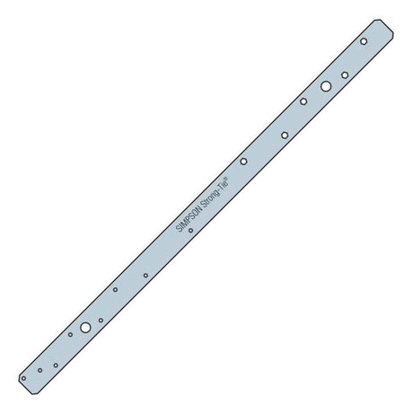 Simpson Strong-Tie MSTAM24 (24 in.) Medium Masonry Strap Tie for Wood-to-Masonry Applications - 2
