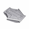 Simpson Strong-Tie MSUBH3.25-R100 (3-1/4") Medium Duty Bridging Connector for Cold-Formed Steel Framing (100 Pack)
