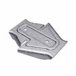 Simpson Strong-Tie MSUBH3.25-R100 (3-1/4") Medium Duty Bridging Connector for Cold-Formed Steel Framing (100 Pack)