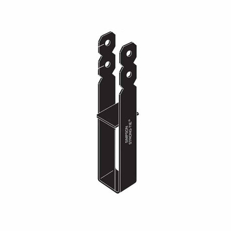 Simpson Strong-Tie OCB66 (5-1/2" x 5-1/2") 3 Gauge Ornamental Column Base - Black Powder Coated