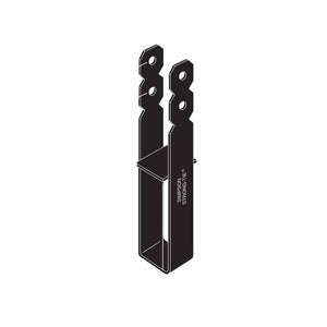 Simpson Strong-Tie OCB88 (7/1/2"x 9-1/2") 3 Gauge Ornamental Column Base - Black Powder Coated Coated