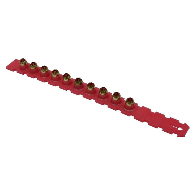 Simpson Strong-Tie P27SL3 (0.27 Caliber) Plastic 10-Shot Strip Loads, Green (100 Pack)