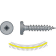 Simpson Strong-Tie PC1BS1012 (#10 1") PC Standing-Seam-Roofing Panel Clip Screw - Collated (1500 Pack)