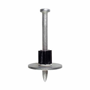Simpson Strong-Tie PDPAWL-225 (1" Washer, 2-1/4", 0.157" Shank) Powder-Actuated Pin with Washer, Mechanically Galvanized Steel (100 Pack)
