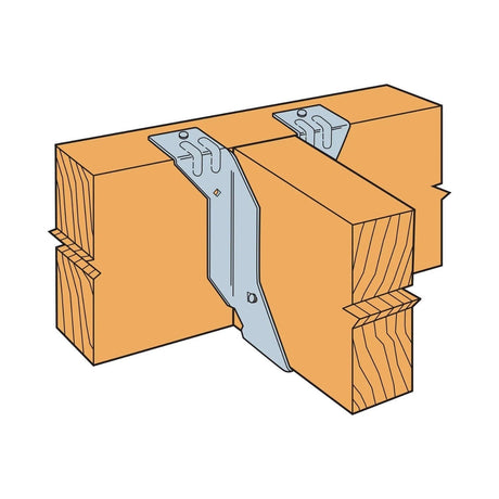 Simpson Strong-Tie PF26 (2x6) 8Ga Post-Frame Top-Flange Hanger - G90 Galvanized - 4