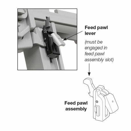Simpson Strong-Tie PFEEDPAWL2 Quik Drive Feed Pawl for PROHX, PROPH, PROLDH, PROPP Attachments - 2