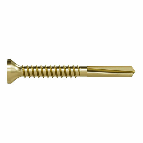 Simpson Strong-Tie PPHD134S1016 Strong-Drive (#10 x 1-3/4") PPHD Sheathing-to-CFS Screw Collated - Yellow Zinc (2000 Pack)