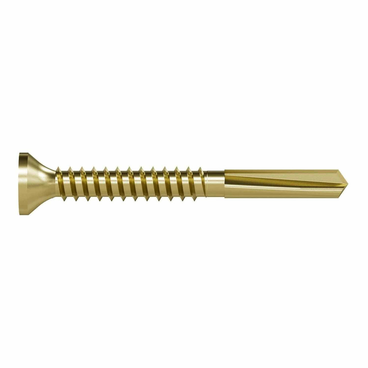 Simpson Strong-Tie PPHD3S1016 Strong-Drive (#10 x 3") PPHD Sheathing-to-CFS Screw Collated - Yellow Zinc (1000 Pack)