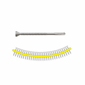 Simpson Strong-Tie PPHDQ11516S0817 Strong-Drive (#8 x 1-15/16" T25) PPHD Sheathing-to-CFS Screw Collated, Quik Guard (2000 Pack) - 2