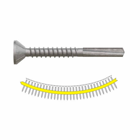 Simpson Strong-Tie PPHDQ134S1214 Strong-Drive (#12 x 1-3/4" T25) PPHD Sheathing-to-CFS Screw Collated,  Quik Guard (1000 Pack) - 2