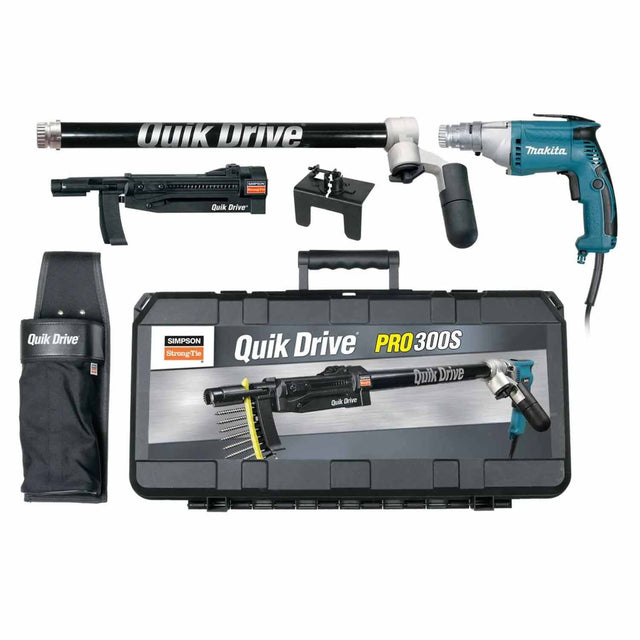 Simpson Strong-Tie PRO300SM35K Quik Drive PRO300S Decking System w/Makita 3500 RPM Screwdriver Motor
