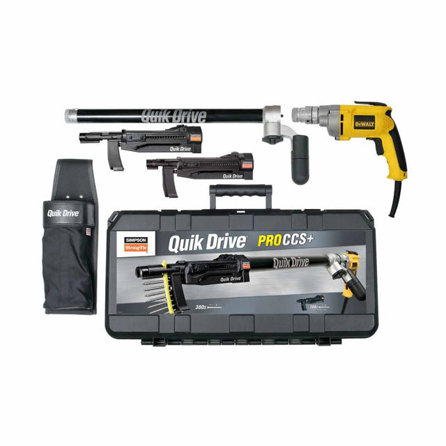 Simpson Strong-Tie PROCCS+D25K Quik Drive (Multi-Purpose Combo System w/DeWalt 2500 RPM Motor)