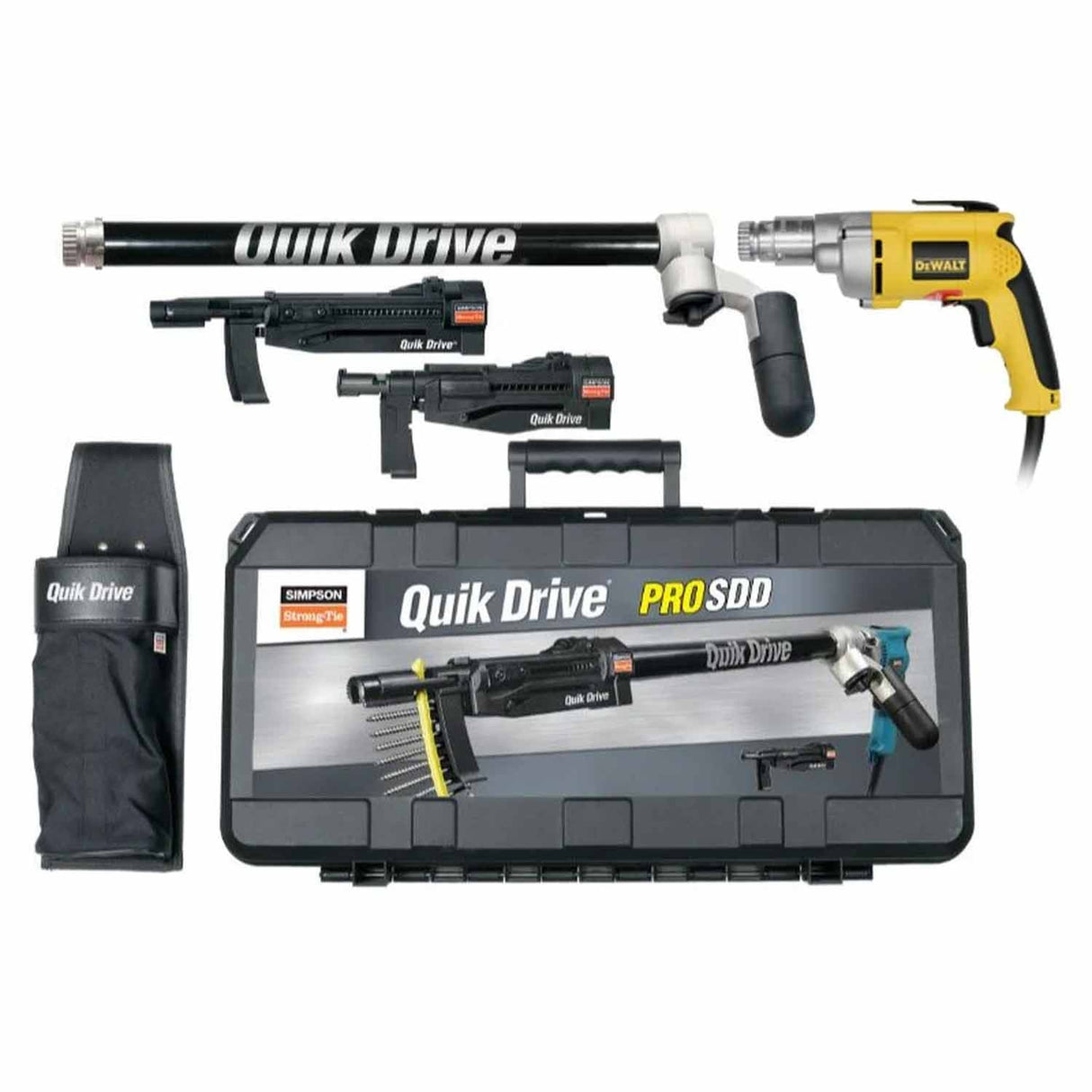 Simpson Strong-Tie PROSDDD25K Quik Drive Multi-Purpose Combo System w/ DeWalt 2500 RPM Motor