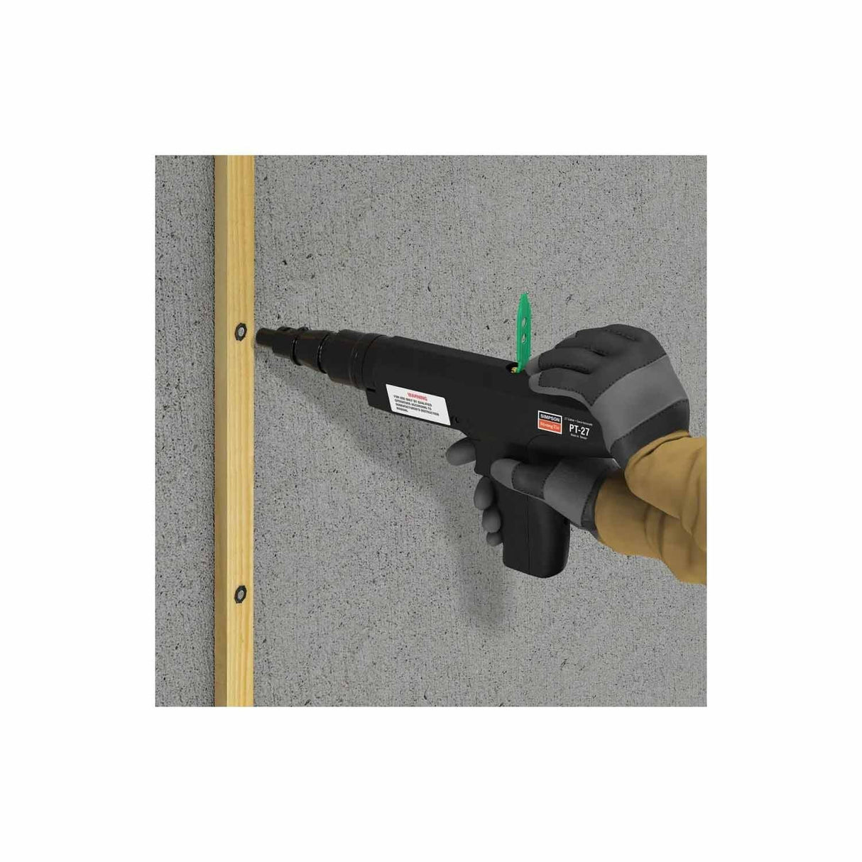 Simpson Strong-Tie PT-27 (.27 cal) General-Purpose Tool Semi-Automatic Powder-Actuated Fastening Tool - 6