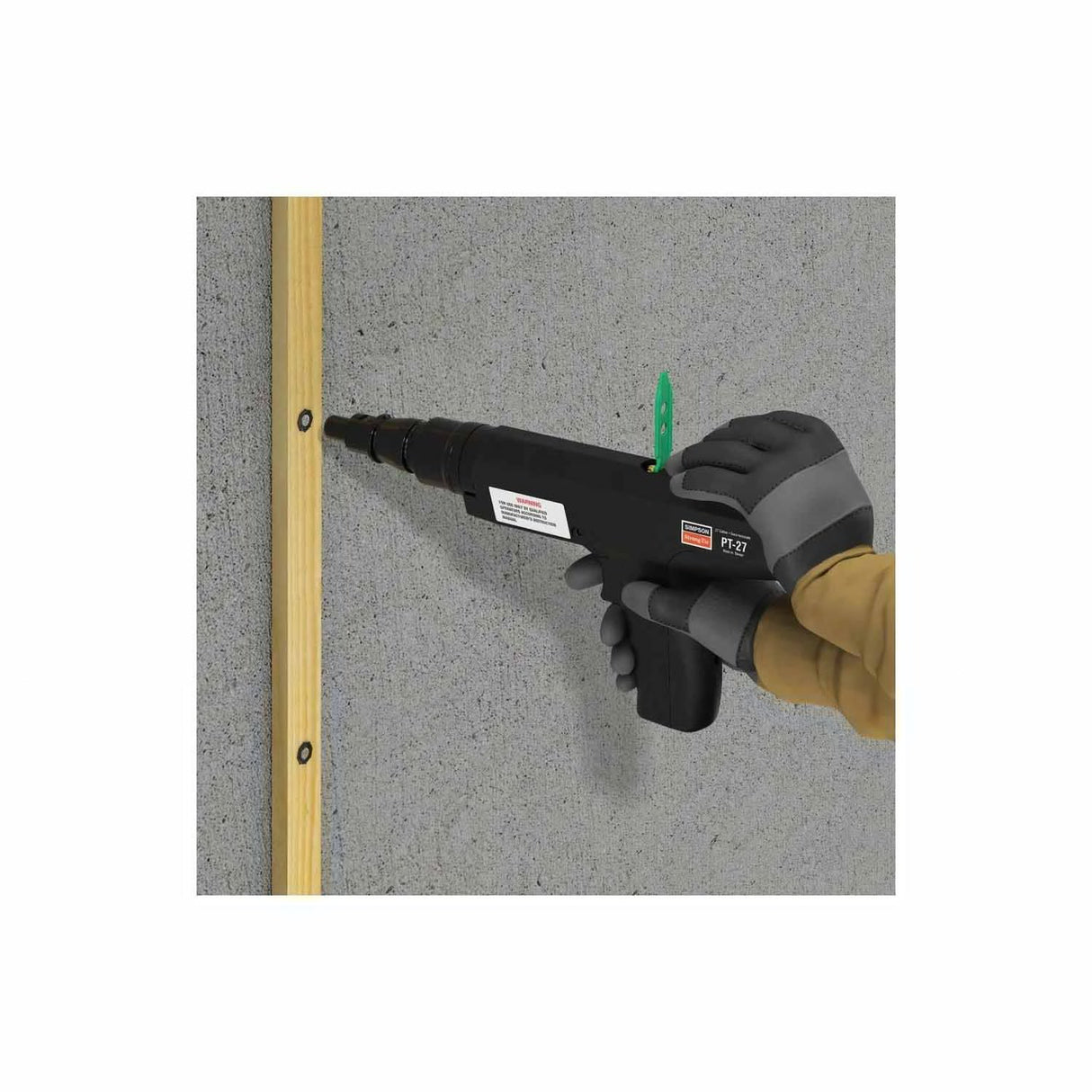 Simpson Strong-Tie PT-27 (.27 cal) General-Purpose Tool Semi-Automatic Powder-Actuated Fastening Tool - 6