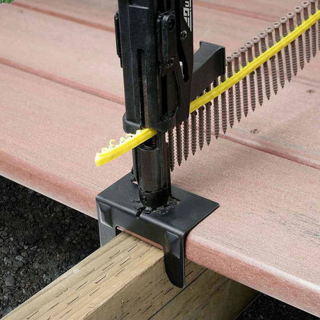 Simpson Strong-Tie QDDECKCLIP-RC Quik Drive Decking Nose Clip for Precise Deck Board Installation - 3