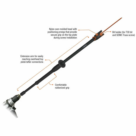 Simpson Strong-Tie QUIKSTIK Rafter and Truss Fastening System with Carrying Case - 2