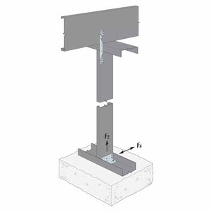 Simpson Strong-Tie RCA-C225/97-R55 (2" x 2" x 5") Rigid Connector Angle for Concrete (55 Pack) - 9