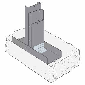 Simpson Strong-Tie RCA-C225/97-R55 (2" x 2" x 5") Rigid Connector Angle for Concrete (55 Pack) - 10