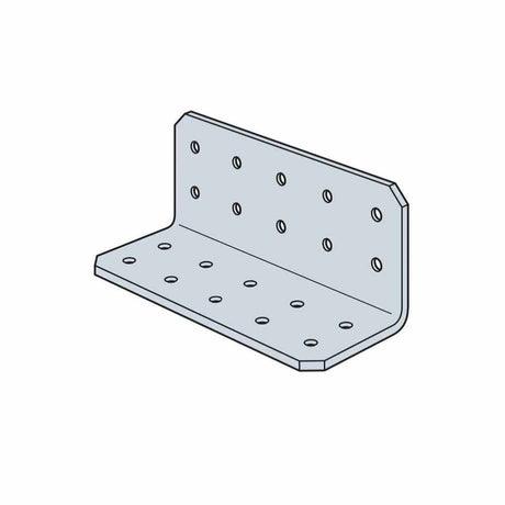 Simpson Strong-Tie RCA225/97-R55 (2" x 2" x 5" 12-Gauge) Galvanized Rigid Connector Angle (55 Pack)