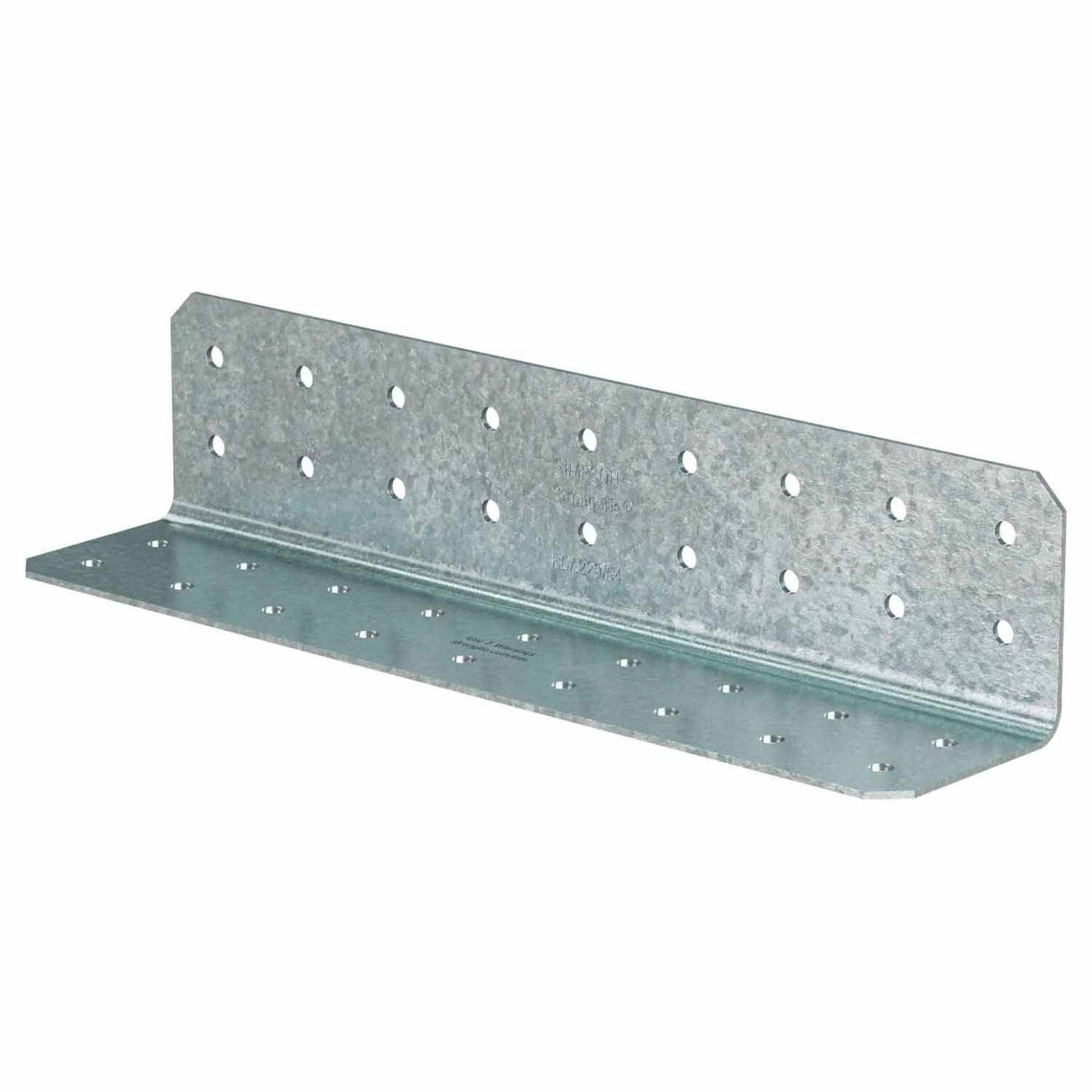 Simpson Strong-Tie RCA229/54-R50 (2" x 2" x 9" 16-Gauge) Galvanized Rigid Connector Angle (50 Pack)