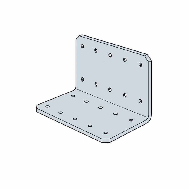 Simpson Strong-Tie RCA335/68-R50 (3" x 3" x 5" 14-Gauge) Galvanized Rigid Connector Angle (50 Pack)