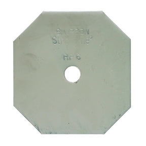 Simpson Strong-Tie RP6 (3/8") Retrofit Plate, Gray Paint