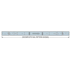 Simpson Strong-Tie RPS28 (5/16 in.) 16Ga Retrofit Strap Tie - G90 Galvanized