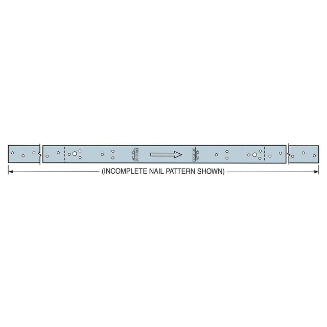 Simpson Strong-Tie RPS28 (5/16 in.) 16Ga Retrofit Strap Tie - G90 Galvanized