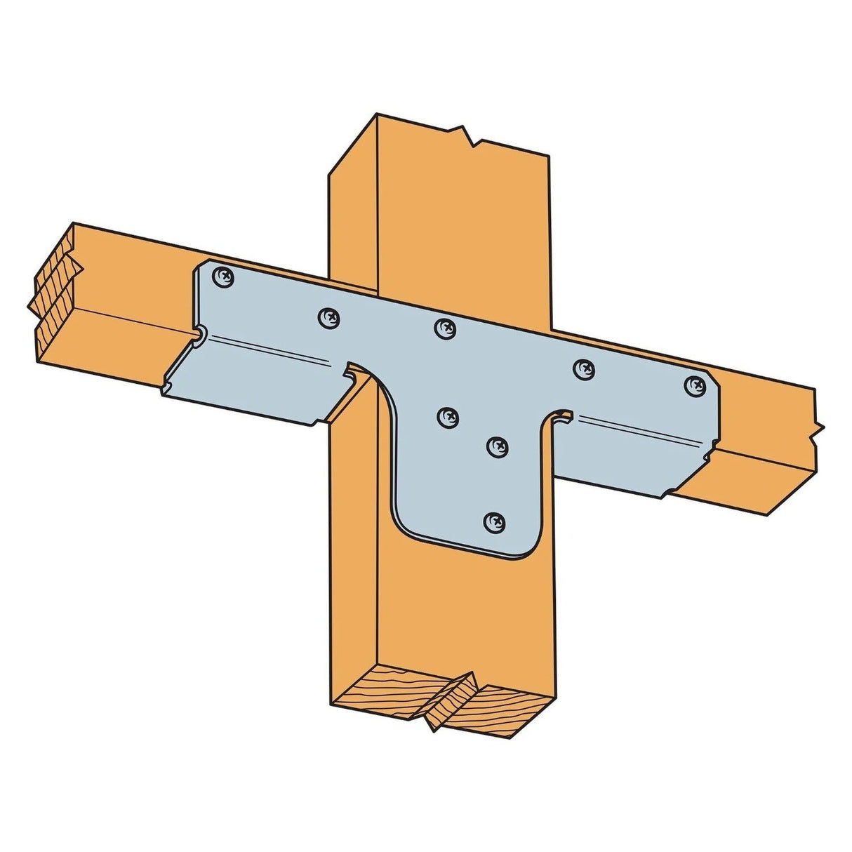 Simpson Strong-Tie RTF2Z Rigid Tie Flat for 2x - 3