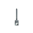 Simpson Strong-Tie RWH37212 (5/16" x 2-1/2", 3/8") Horizontal Wood Rod Hanger Zinc (25 Pack)