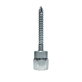 Simpson Strong-Tie RWV37200 (1/4" x 2", 3/8") Wood Rod Hanger Vertical Threaded Anchor for Rod (25 Pack)