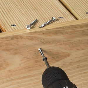 Simpson Strong-Tie S08200DTB (#8 x 2") Bugle-Head Wood Screw, 6-Lobe Drive T20, Type 305 (3000 Pack) - 3