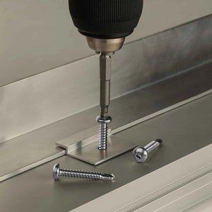 Simpson Strong-Tie S10T100PDM (#10 x 1") Self-Drilling Flat-Pan-Head Screw - Type 305 (1000 Pack) - 2