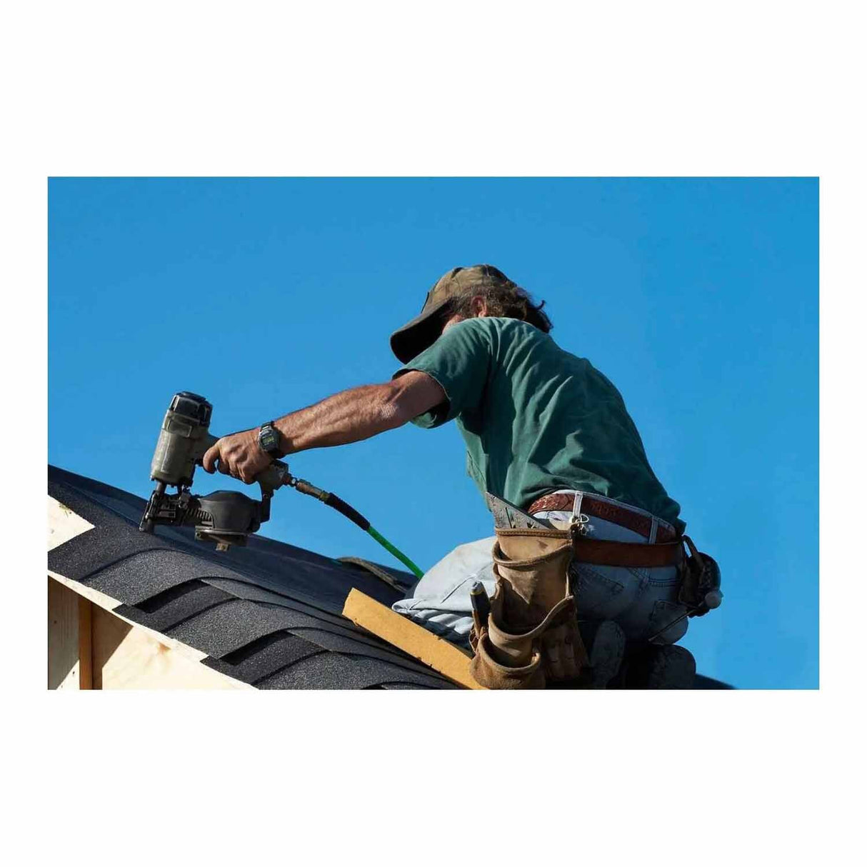 Simpson Strong-Tie S11A125RNBP (1-1/4") 15 Degree Wire Coil, Full Round Head, Ring-Shank Roofing Nail (720 Pack) - 2