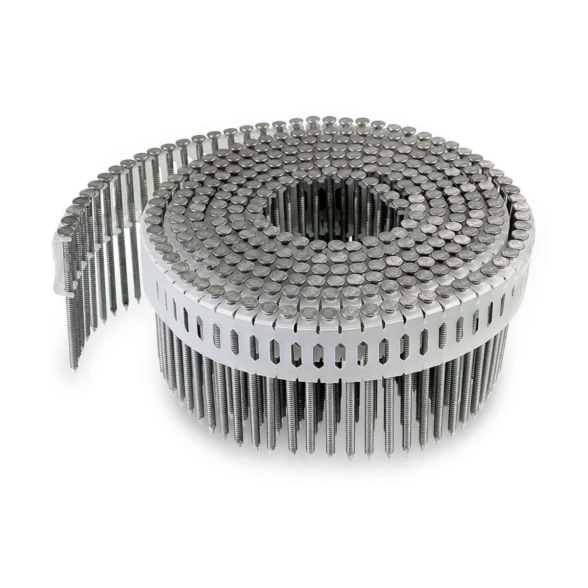 Simpson Strong-Tie S12A225DNBP (2-1/4") 0 Degree Inserted Plastic Coil Ring-Shank Nail Full Round Head (1200 Pack)