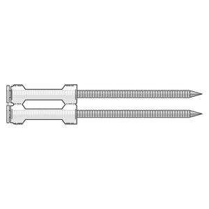Simpson Strong-Tie S12A225DNBP (2-1/4") 0 Degree Inserted Plastic Coil Ring-Shank Nail Full Round Head (1200 Pack) - 4