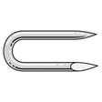 Simpson Strong-Tie S13125FS1 (1-1/4") Fencing Staples - 304 Stainless Steel (1 lb.)