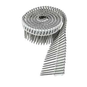Simpson Strong-Tie S13A250IPC (2-1/2") 15 Degree Inserted Plastic Coil Ring-Shank Nail Full Round Head - Type 304 (2400 Pack)