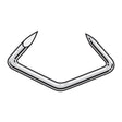 Simpson Strong-Tie S14075HRB (3/4") 14 Gauge Hog Rings, Hill Pattern - 304 Stainless Steel (25 lb)