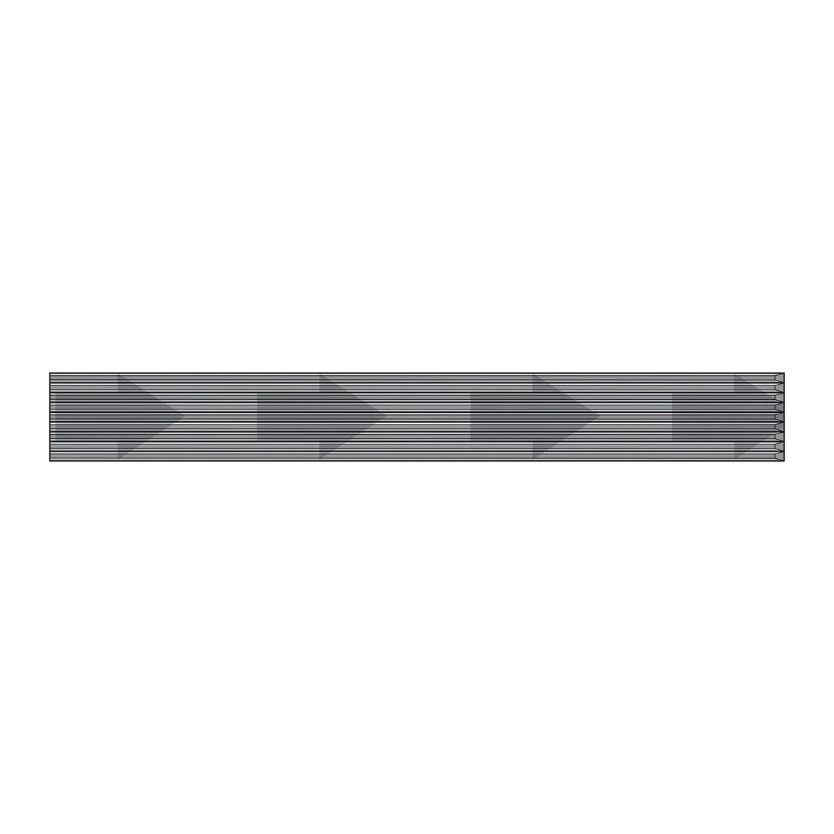 Simpson Strong-Tie S23N050MPB (1/2") 23 Gauge Straight Adhesive Collated Micro Pins - Type 304 (1000 Pack) - 2