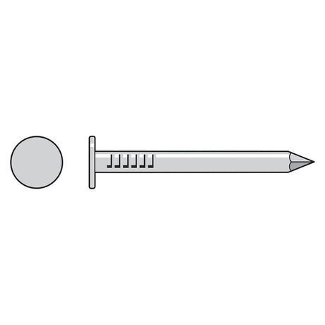 Simpson Strong-Tie S310RNB (1-1/4" x .131") Roofing Nail, Smooth Shank Type 304 (25 Pack)