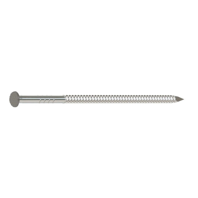 Simpson Strong-Tie S8SNDG1 (2-1/2 in. x .092 in.) 14Ga Stainless Steel Painted Siding Nail - Gray (1 lb.)