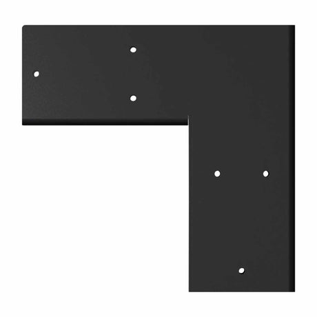 Simpson Strong-Tie SAGE-C44-KT2 (4x4) Sage-C Black Powder-Coated Corner Connector with Screws (2 Pack) - 6