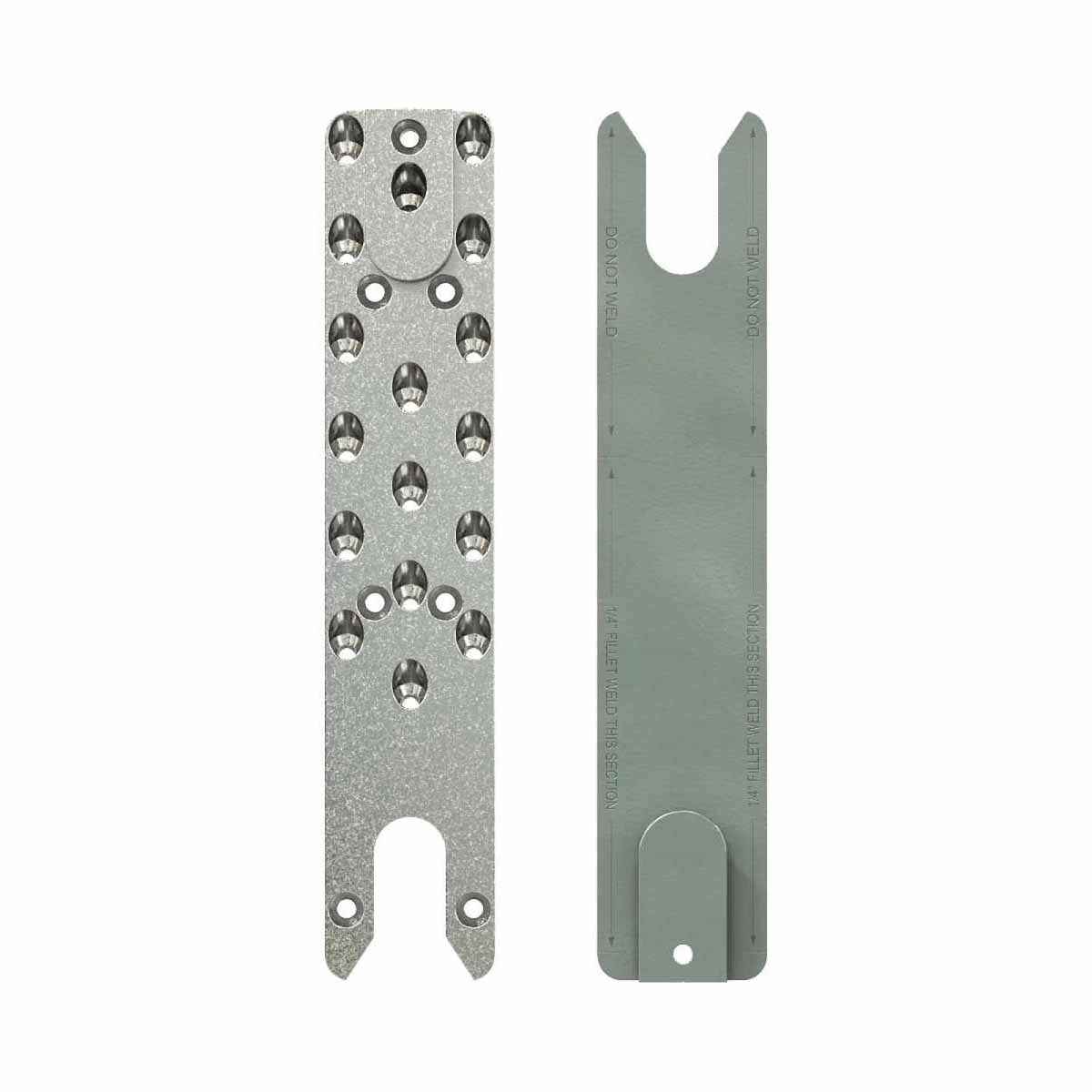 Simpson Strong-Tie SCBH3X15.37W-KT S(3" x 15-3/8") Concealed Beam Hanger Kit - Gray Paint