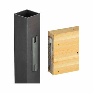 Simpson Strong-Tie SCBH3X15.37W-KT S(3" x 15-3/8") Concealed Beam Hanger Kit - Gray Paint - 4