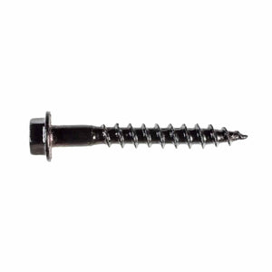 Simpson Strong-Tie SD10112DBBR50 (#10 x 1.5") Outdoor Accents Connector Screw - Double-Barrier Coating, Black (50 Pack) - 2