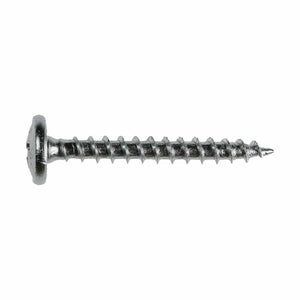 Simpson Strong-Tie SD8X1.25-R (#8 x 1-1/4") Wafer-Head Screw, #2 Phillips, Clear Zinc Coating (100 Pack)