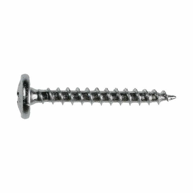 Simpson Strong-Tie SD8X1.25-R (#8 x 1-1/4") Wafer-Head Screw, #2 Phillips, Clear Zinc Coating (100 Pack)