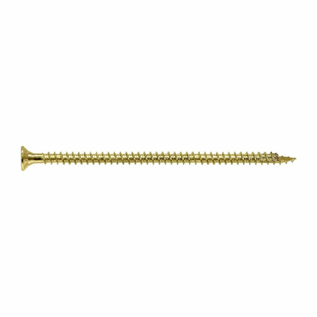 Simpson Strong-Tie SDCF22700 Strong-Drive (0.590" x 7") T40 Yellow Zinc Timber-CF Screw, Flat Head w/ Nibs (250 Pack)